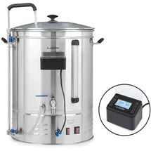Klarstein Brauheld Pro Maischekessel 70 l Edelstahl/Metall