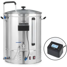 Klarstein Brauheld Pro Maischekessel 70 l Edelstahl/Metall