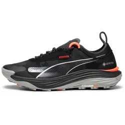 PUMA Voyage Nitro 3 G Laufschuhe Herren in puma black-neon sun, Größe 43 - schwarz