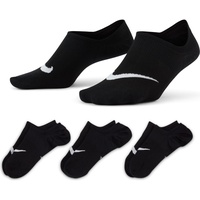 Nike Everyday Plus Lightweight Socks Damen BLACK/WHITE Größe L