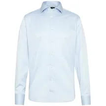 van Laack Langarmhemd Tailored Fit Blau 44