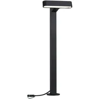 Paulmann LED Pollerleuchte Plug & Shine Ito Kunststoff, Metall 66,9 cm 1 Stk. Anthrazit