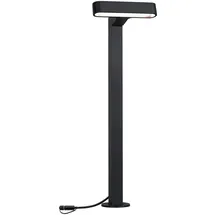 Paulmann LED Pollerleuchte Plug & Shine Ito Kunststoff, Metall 66,9 cm 1 Stk. Anthrazit