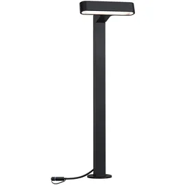 Paulmann LED Pollerleuchte Plug & Shine Ito Kunststoff, Metall 66,9 cm 1 Stk. Anthrazit