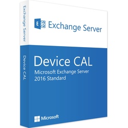 Microsoft Exchange Server 2016 Standard, 1 dispositivo CAL