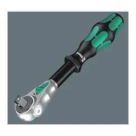 WERA 8100 SA/SC 2 Zyklop Speed-Knarrensatz 1/4"-Antrieb und 1/2"-Antrieb, metrisch, 43-teilig
