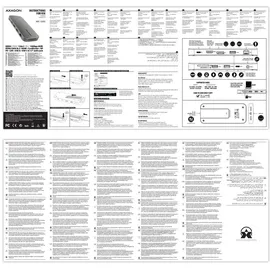 AXAGON HMC-12GM2 Hub USB 3.2 Gen 2 (3.1 Gen 2) Type-C, 100 W, 3,5 mm