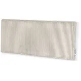 lycce Wandkissen Cord 100 x 40 cm Beige