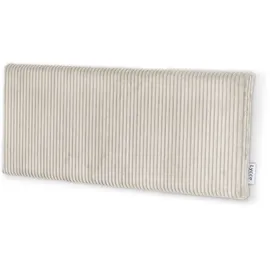 lycce Wandkissen Cord 100 x 40 cm Beige