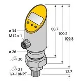 Turck Drucksensor PS025V-503-2UPN8X-H1141