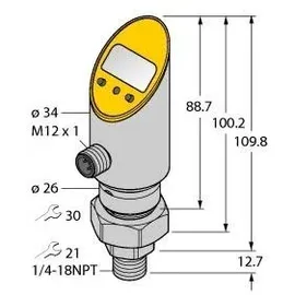 Turck Drucksensor PS025V-503-2UPN8X-H1141