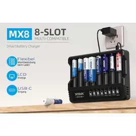 XTAR L8 Ladegerät