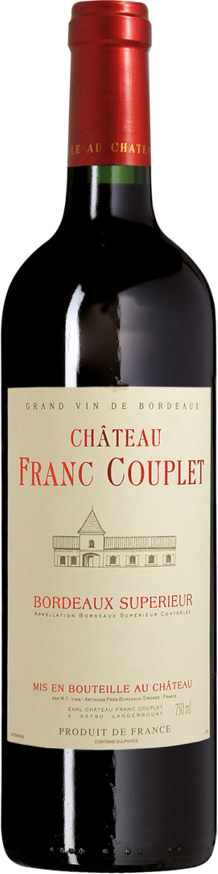 Château Franc Couplet Bordeaux Supérieur AOC
