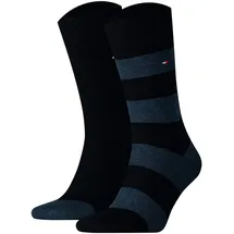 Tommy Hilfiger Rugby Sock 2er Pack Dunkelblau 39-42