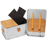 AluBox Campingbox 47 l silber 59,5 x 39 x 29 cm