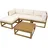 BellaVista Karmoy Loungeset UV-beständig