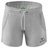 Erima Essential Team Sweatshorts Hellgrau Melange 42