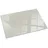 Tulup Glasplatte Funkenschutzplatte Rechteck 100 x 70 x 0,4 cm Creme