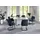 exxpo - sofa fashion Freischwinger Affogato Kunstleder blau