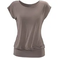 LASCANA Longshirt Damen taupe Gr.48/50