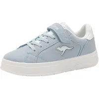 KangaROOS K-GK Milky EV Sneaker, Blue Sky/White, 35