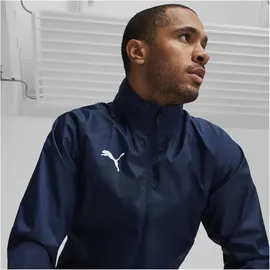 Puma teamGOAL Allwetterjacke Herren Blau L