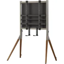 One for All Max TV-Ständer 49,5 cm x 121,1 cm Walnuss Holz/Metall