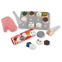 Melissa & Doug 4074 Gebäck-Set aus Holz (30 Teile)