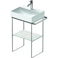 Duravit DuraSquare Metallkonsole 0031321000 56,5x38,1cm, bodenstehend, chrom