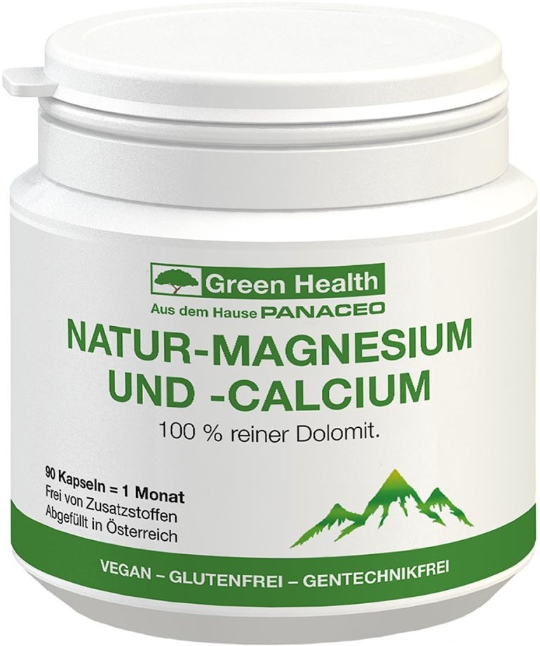 Panaceo Green Health Natur-Magnesium und -Calcium