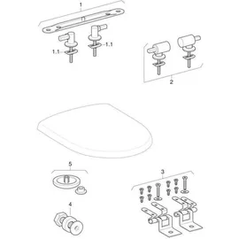 Geberit Visit WC-Sitz Weiß