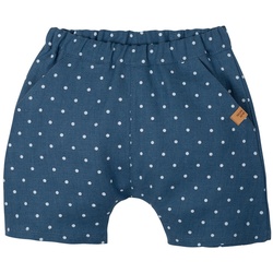 PURE PURE BY BAUER - Leinenshorts Dots In Steelblue, Gr.104