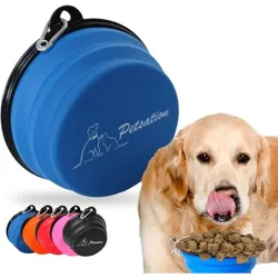 Petsation Faltbarer Reisenapf Blau 2x350 cm3