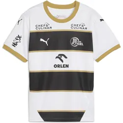 THW Kiel 24/25 CL Heimtrikot Jugendliche PUMA White Black Gr. 152 - 12 Jahre