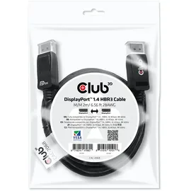 Club 3D DisplayPort-Kabel 2 m Schwarz