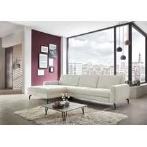 die planbar Ecksofa DIE PLANBAR "MP-IN20110 L-Form mit Kaltschaum-Polsterung", beige (natur), B:302cm H:87cm T:178cm, 100% Polyester, Sofas, Ecksofa, optional mit Funktionen erhältlich