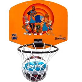 Spalding Mini Basketball Set Space Jam 79006Z, Basketball-Rückwand, Unisex, orange Größe: One size