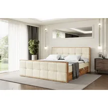 altdecor Boxbett 140 x 200 cm H4 Beige