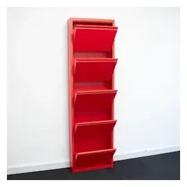 VCM Pisa 10 Klappen 0 x 0 x 0 cm rot / rot