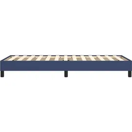 vidaXL Boxspringbettgestell 90 x 200 cm Blau