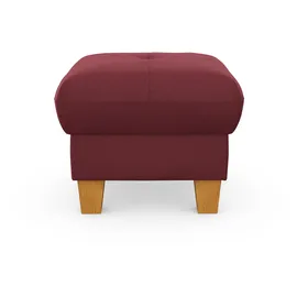 Home Affaire Polsterhocker »Lindgren« mit Stauraum rot