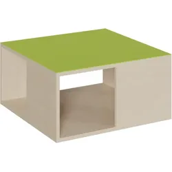 Quadratisches Podest mit Linoleum-Deckplatte