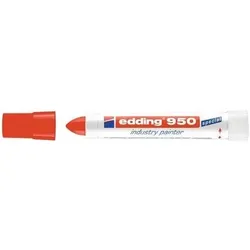 Edding Industrie-Pastenmarker 950 rot Strich-B.10mm Rundspitze