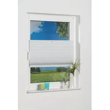 K-HOME Plissee Verdunklung, Polyester, Weiß, 70 x 210 (B x L)