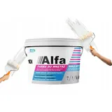 Acryl Wandfarbe deckend weiß 9l Alfa
