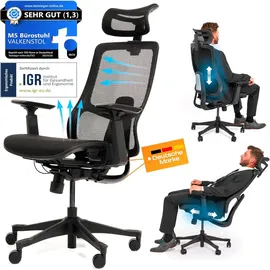 valkenstol M5 Mesh Schwarz