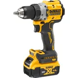 DeWalt 18V Akku-Schlagbohrschrauber DCD805P2T (bürstenloser Motor, 2-Gang-Vollmetallgetriebe, mit LED-Arbeitslicht, inkl. 2x 5.0Ah XR Akkus, Ladegerät +