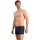 Head Herren Boxershorts im Pack - Basic, Baumwoll Stretch, einfarbig Dunkelblau/Orange M