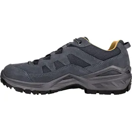 Lowa Sirkos Evo GTX Lo Herren stahlblau/senf 46,5