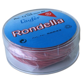 Läufer Läufer, Gummiband, L„ufer Gummiringe Rondella in Dose, rot, 85 mm, 25 g